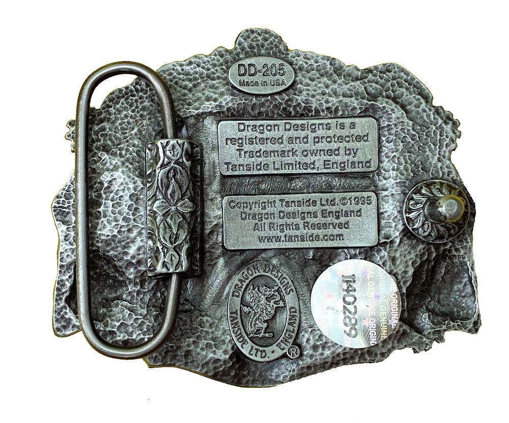 Grim Reaper Belt Buckle